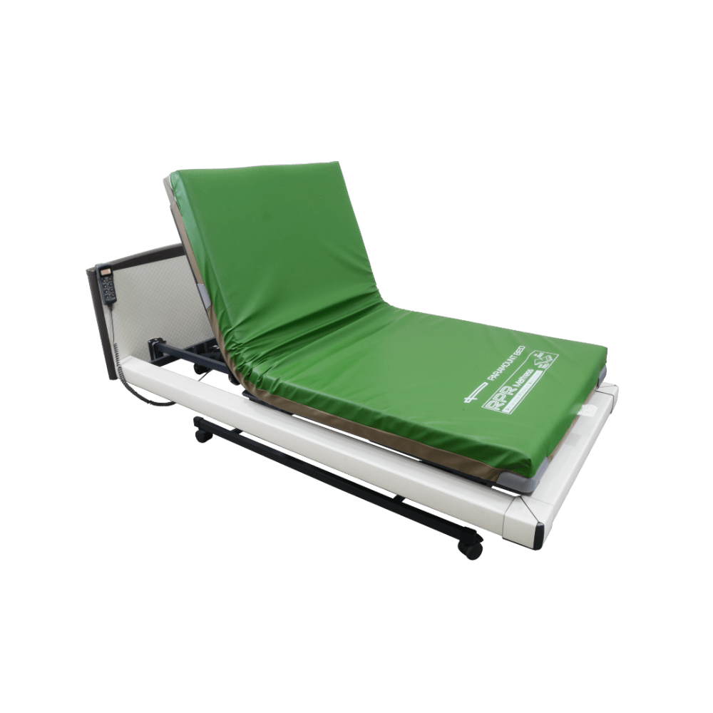 เตียงผู้ป่วยไฟฟ้า PARAMOUNT BED รุ่น Intime 1000 สีขาว พร้อมที่นอน รุ่น RPR_3